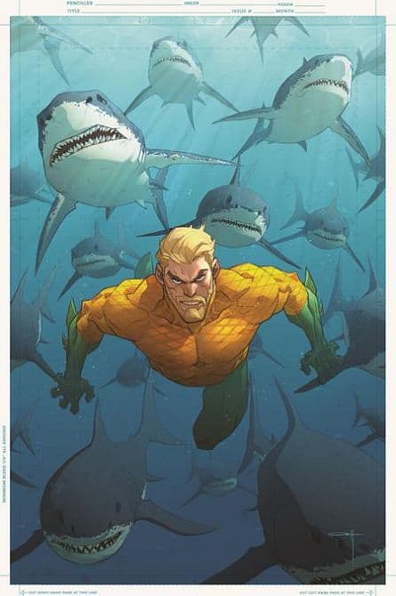 Cover Art for AQUAMAN