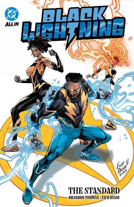 Cover Art for BLACK LIGHTNING THE STANDARD TP