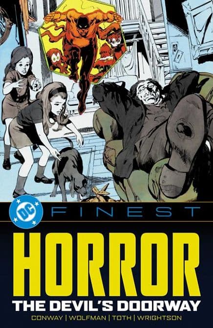 Cover Art for DC FINEST HORROR THE DEVILS DOORWAY TP