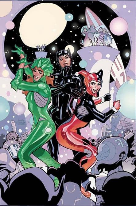 Cover Art for GOTHAM CITY SIRENS UNFIT FOR ORBIT