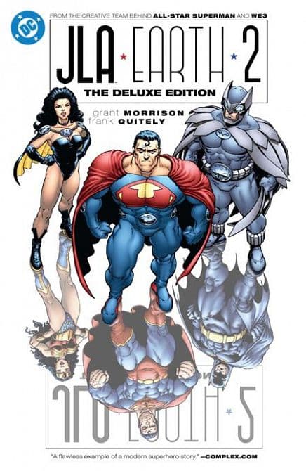 Cover Art for JLA EARTH 02 DELUXE EDITION HC ( 2025 EDITION )