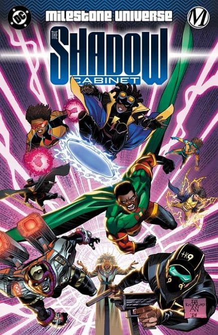 Cover Art for MILESTONE UNIVERSE THE SHADOW CABINET TP