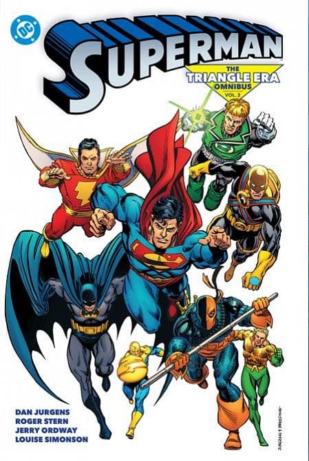 Cover Art for SUPERMAN THE TRIANGLE ERA OMNIBUS HC VOL 02