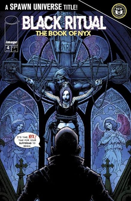 Cover Art for SPAWN BLACK RITUAL THE BOOK OF NYX