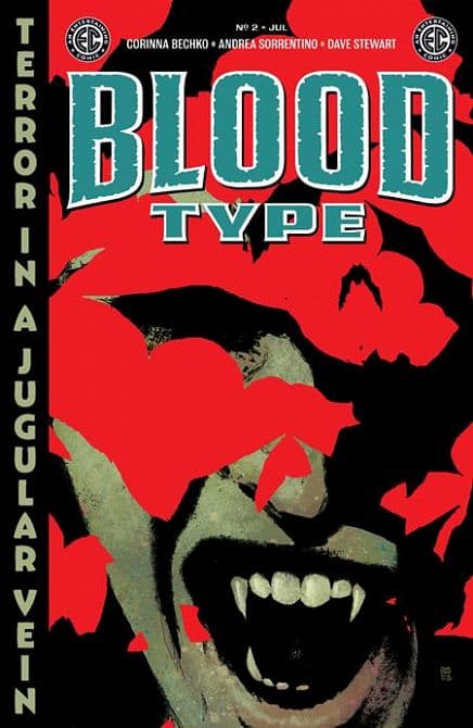 Cover Art for EC BLOOD TYPE