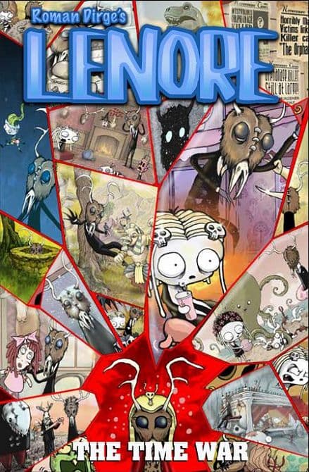 Cover Art for LENORE THE TIME WAR HC DIRECT MARKET CONVENTION EDITION KIT WALLIS CVR