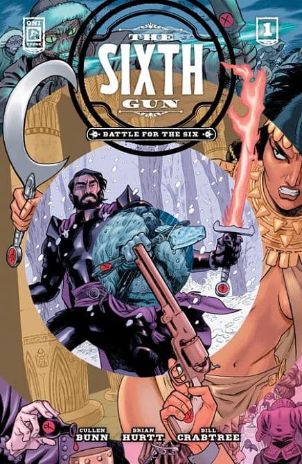 Cover Art for SIXTH GUN BATTLE FOR THE SIX