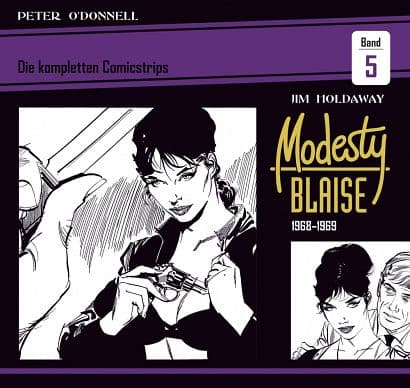 Cover Art for MODESTY BLAISE