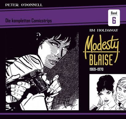 Cover Art for MODESTY BLAISE