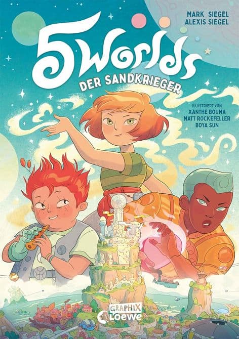 Cover Art for 5 WORLDS
