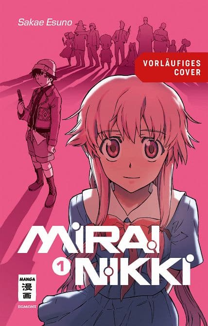 Cover Art for MIRAI NIKKI-NEW EDITION