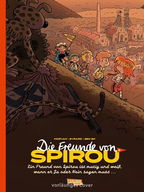 Cover Art for DIE FREUNDE VON SPIROU
