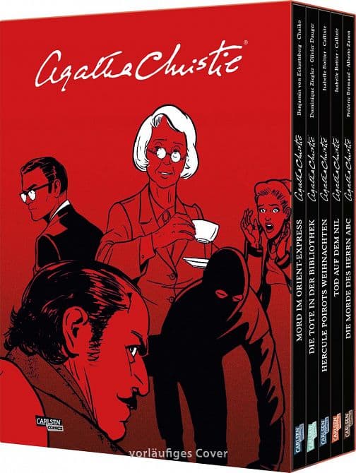 Cover Art for AGATHA CHRISTIE CLASSICS: SCHUBER
