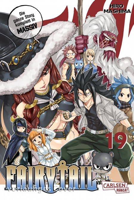 Cover Art for FAIRY TAIL MASSIV
