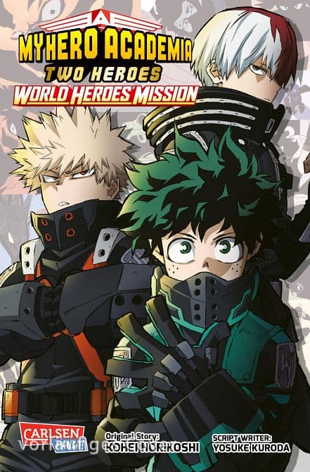 Cover Art for MY HERO ACADEMIA-THE MOVIE