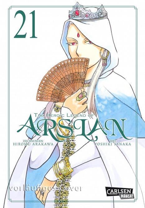 Cover Art for THE HEROIC LEGEND OF ARSLAN