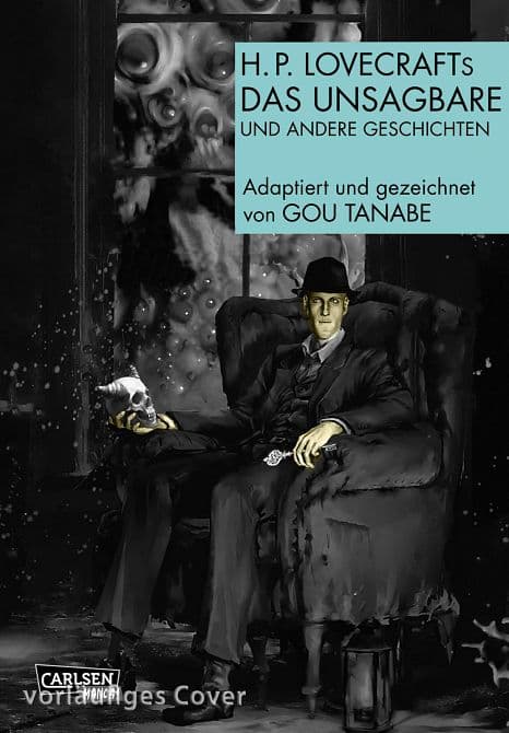 Cover Art for H. P. LOVECRAFT MANGA: DAS UNSAGBARE