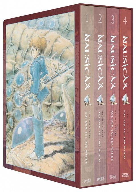 Cover Art for NAUSICAÄ AUS DEM TAL DER WINDE, DOPPELBAND-EDITION BÄNDE 1-4 IM SCHUBER