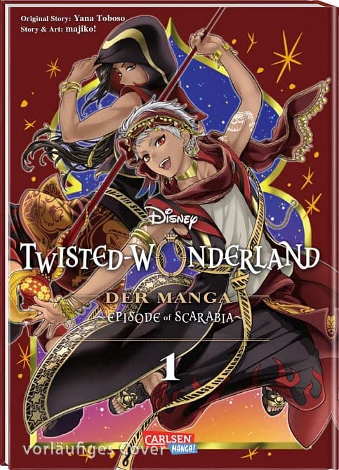 Cover Art for TWISTED WONDERLAND: DER MANGA-EPISODE OF SCARABIA