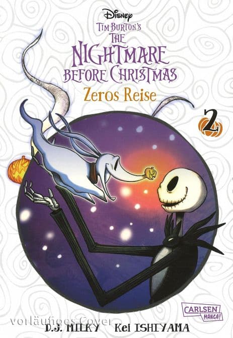 Cover Art for TIM BURTON'S THE NIGHTMARE BEFORE CHRISTMAS: ZEROS REISE