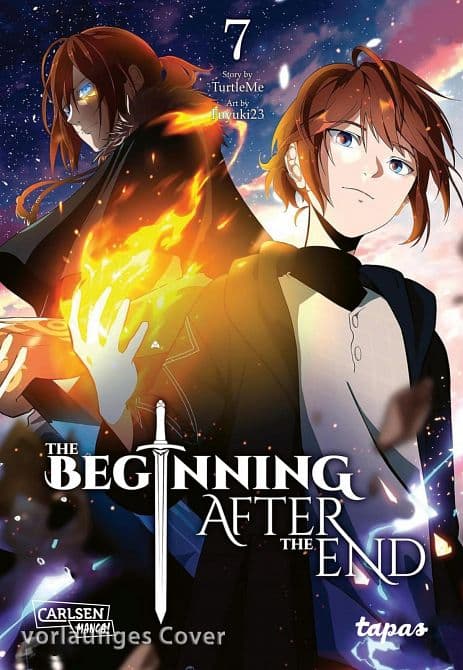 Cover Art for THE BEGINNING AFTER THE END