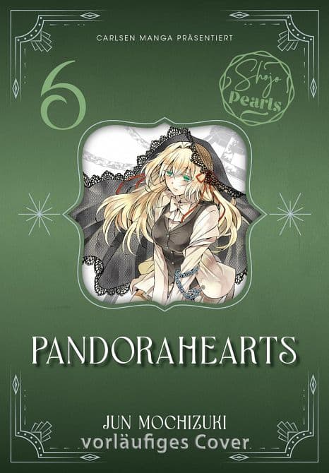 Cover Art for PANDORAHEARTS PEARLS