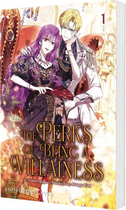 Cover Art for THE PERKS OF BEING A VILLAINESS