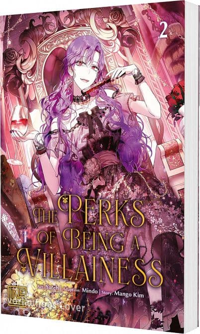 Cover Art for THE PERKS OF BEING A VILLAINESS