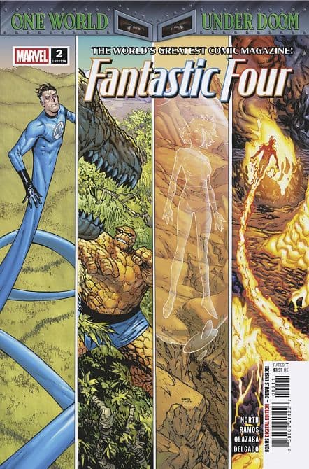 Cover Art for FANTASTIC FOUR