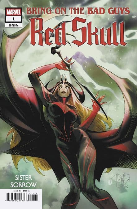 BRING ON THE BAD GUYS RED SKULL #1 – Sister Sorrow Variant Cover