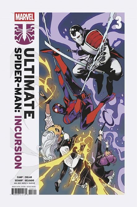 Cover Art for ULTIMATE SPIDER-MAN INCURSION