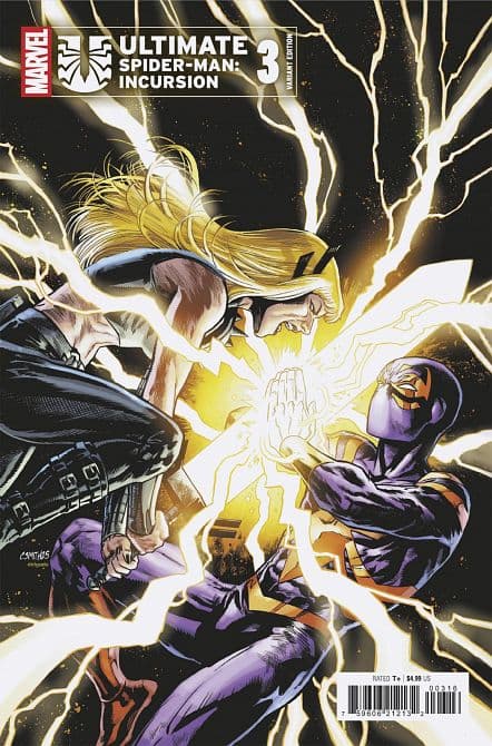 Cover Art for ULTIMATE SPIDER-MAN INCURSION