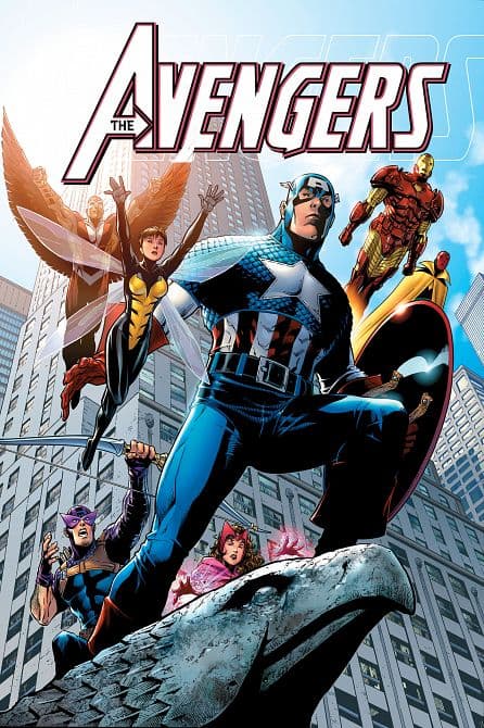 Cover Art for AVENGERS BY JOHNS & COIPEL OMNIBUS HC JIM CHEUNG DM VARIANT