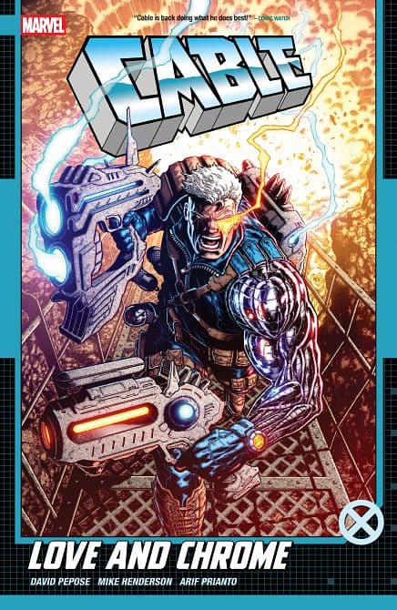 Cover Art for CABLE LOVE AND CHROME TP