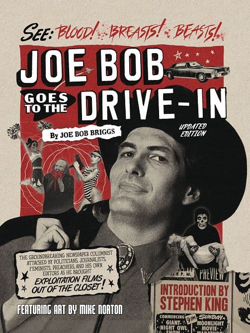 Cover Art for JOE BOB GOES TO DRIVE IN HC