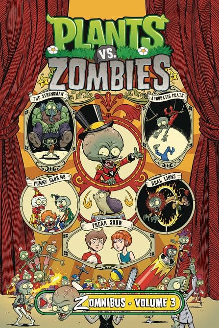 Cover Art for PLANTS VS ZOMBIES ZOMNIBUS HC VOL 03