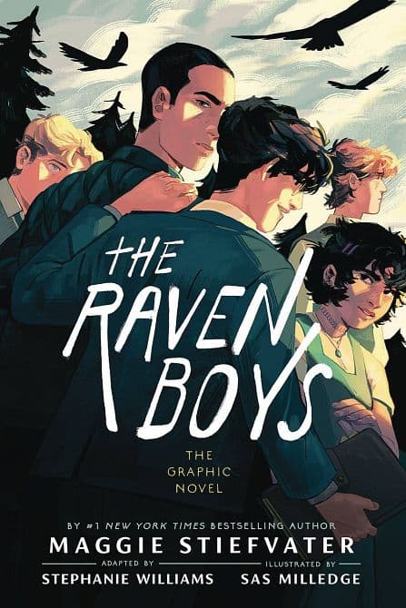 Cover Art for RAVEN BOYS GN
