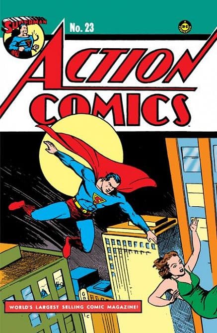 Cover Art for ACTION COMICS FACSIMILE EDITION