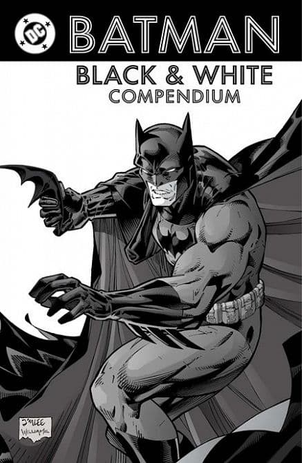 Cover Art for BATMAN BLACK & WHITE COMPENDIUM TP