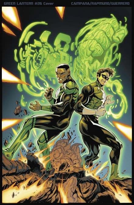 Cover Art for GREEN LANTERN