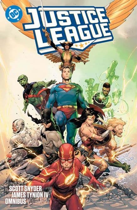 Cover Art for JUSTICE LEAGUE BY SCOTT SNYDER AND JAMES TYNION IV OMNIBUS HC VOL 02