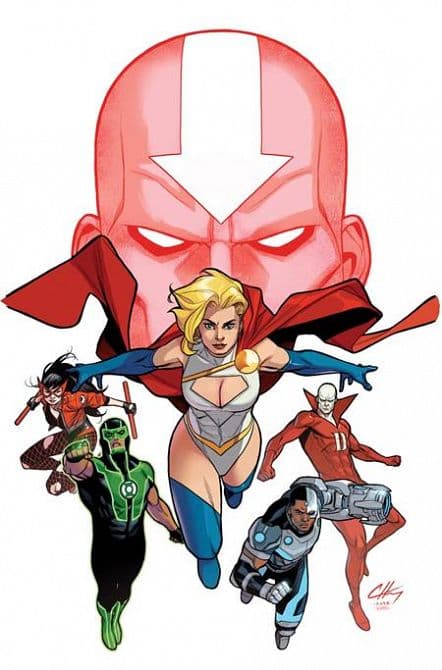 Cover Art for JUSTICE LEAGUE RED