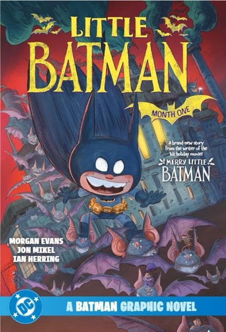 Cover Art for LITTLE BATMAN MONTH ONE A BATMAN GRAPHIC NOVEL TP