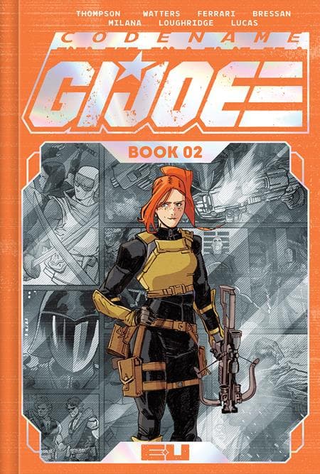 Cover Art for CODENAME GI JOE DELUXE EDITION HC BOOK 02 MARCO FERRARI SPOT FOIL CVR