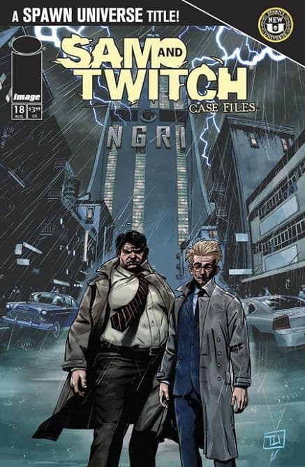 Cover Art for SPAWN SAM AND TWITCH CASE FILES
