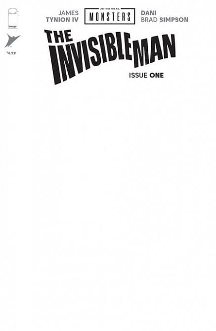 Cover Art for UNIVERSAL MONSTERS THE INVISIBLE MAN