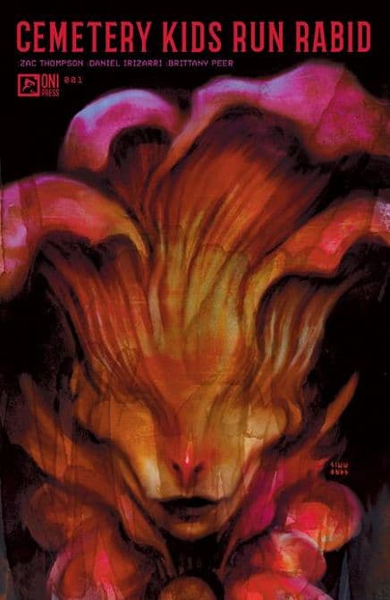 Cover Art for CEMETERY KIDS RUN RABID