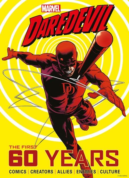 Cover Art for MARVELS DAREDEVIL THE FIRST 60 YEARS HC