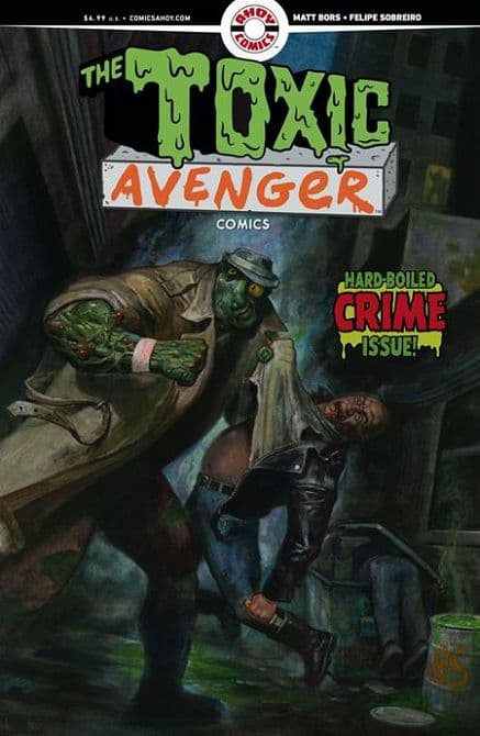 Cover Art for TOXIC AVENGER COMICS