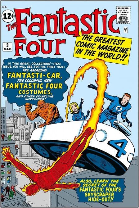 Cover Art for FANTASTIC FOUR ( VINTAGE EDITION )